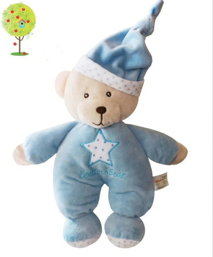 Children's plush dolls, infants, sleeping, soothing teddy bears, cartoon animal dolls - Johns Direct