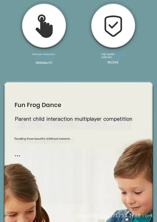 Hop 'n Play Classic Frog Toy - Johns Direct