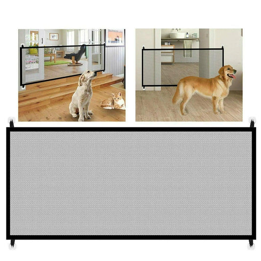 Pet Dog Fence Gate - Safety Enclosure for Dogs - Johns Direct