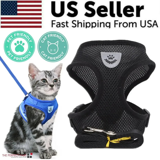 Reflective Adjustable Pet Harness - Johns Direct
