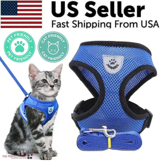 Reflective Adjustable Pet Harness - Johns Direct