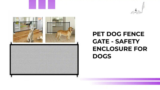 Pet Dog Fence Gate - Safety Enclosure for Dogs by@Outfy