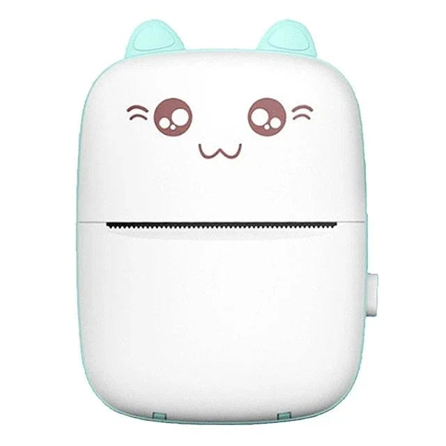 Mini Printer Portable Mini Bluetooth WiFi New Wrong Printer Mobile Phone Photo Title Note Hot Print Pocket Student Error Label Printer - Johns Direct