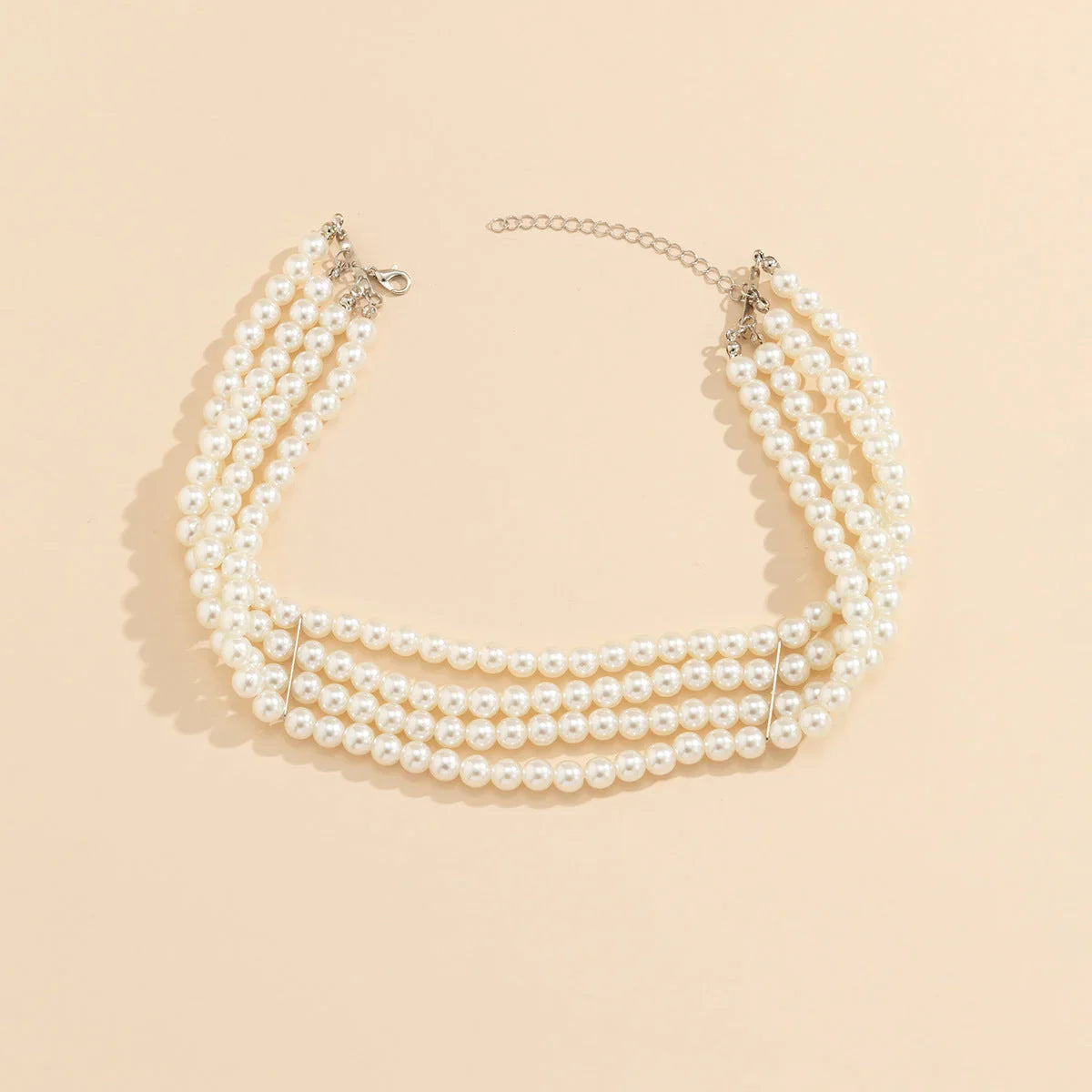 Popular Necklaces Handmade Multi layer Pearl Necklaces Neck Accessories Female Choker - Johns Direct