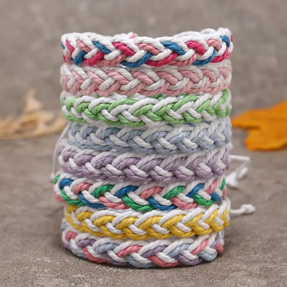 Artisan Wave Cotton Bracelet - Johns Direct