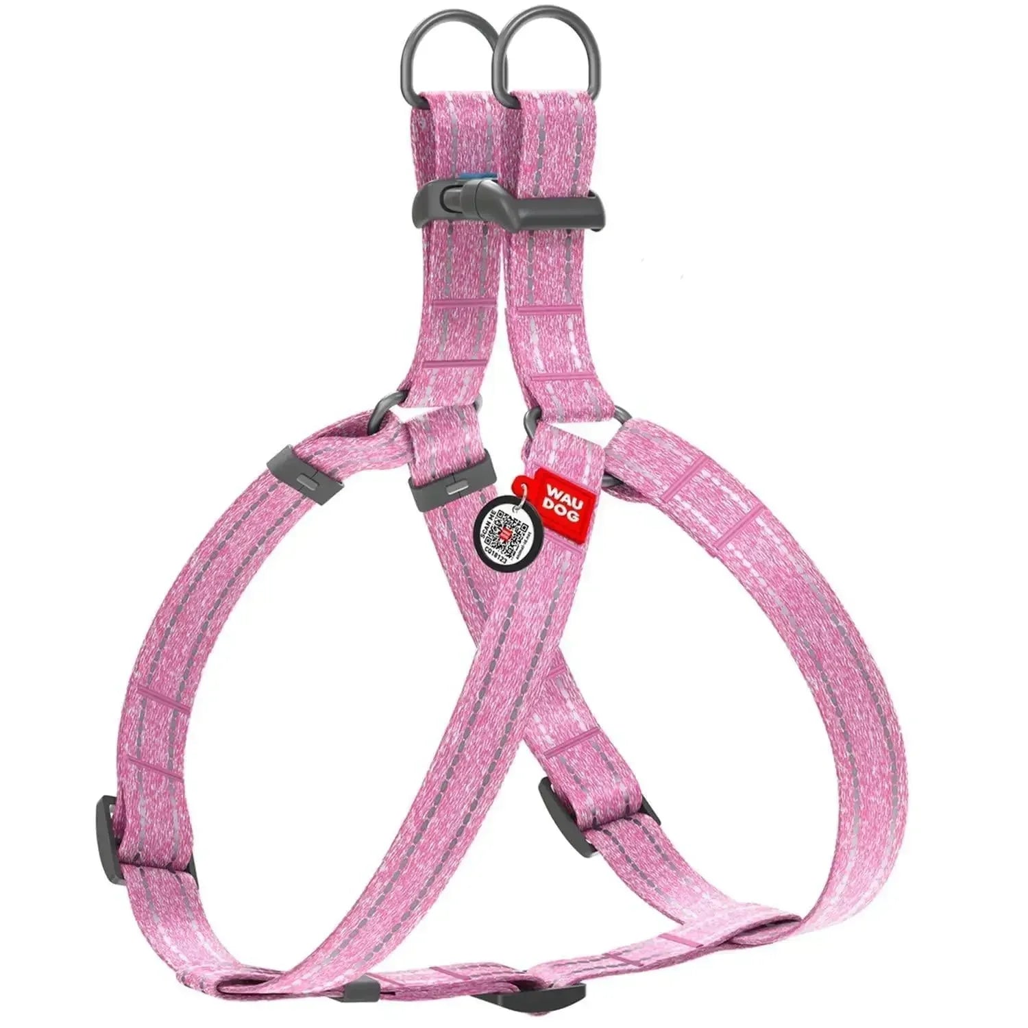 Eco-Friendly Pink Cotton Small Dog Harness - Johns Direct