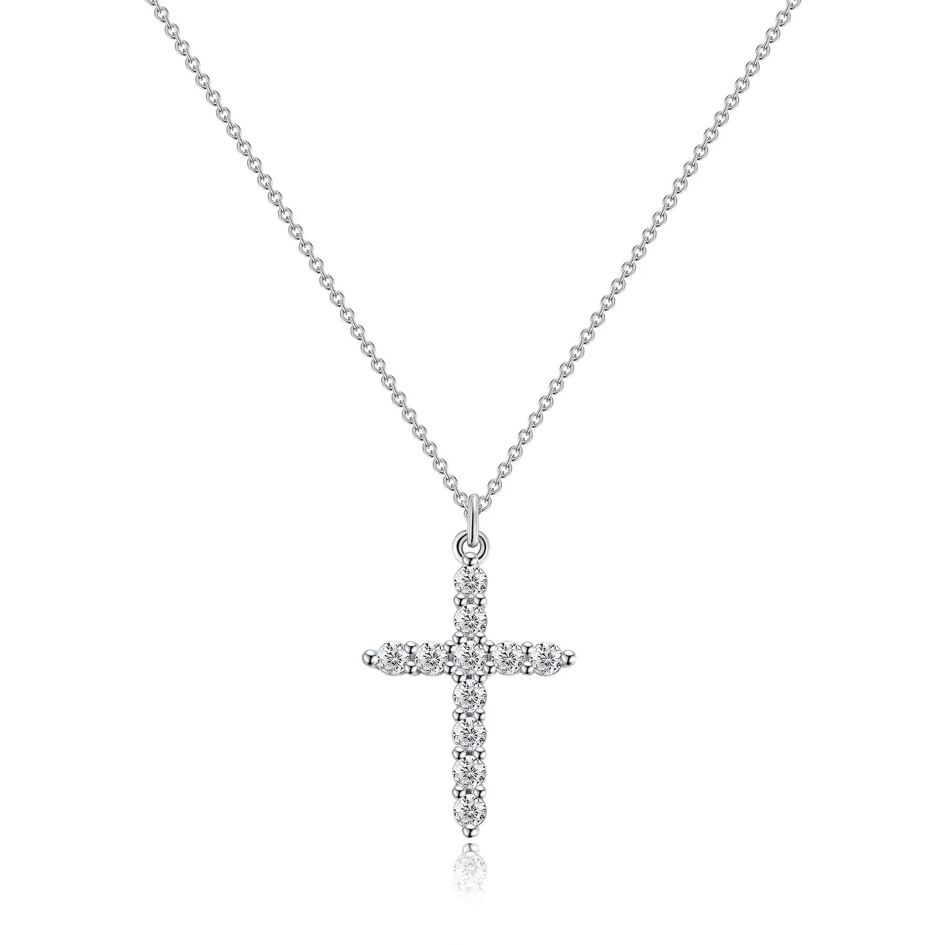 Rotatable Cross Crown Necklace - Johns Direct