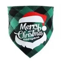 Fashion Pet Dog Christmas Saliva Towel - Johns Direct