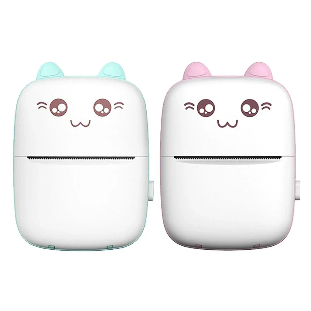 Mini Printer Portable Mini Bluetooth WiFi New Wrong Printer Mobile Phone Photo Title Note Hot Print Pocket Student Error Label Printer - Johns Direct
