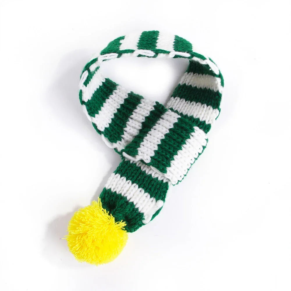 Pet Knitted Scarf Creative VIP Teddy Scarf Cat Dog - Johns Direct