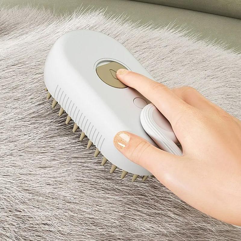 Wholesale Electric Spray Pet Comb for Cats & Dogs - Massage, Float Hair Cleaning - Johns Direct