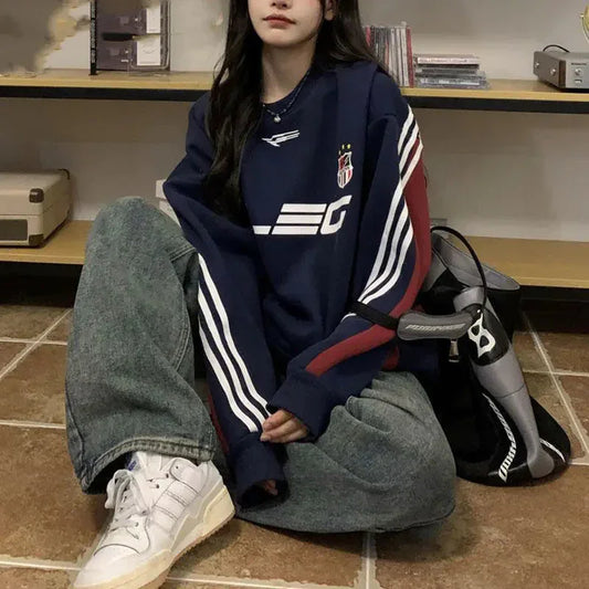 Retro Lady Hoodie for Street Racing Enthusiasts - Johns Direct