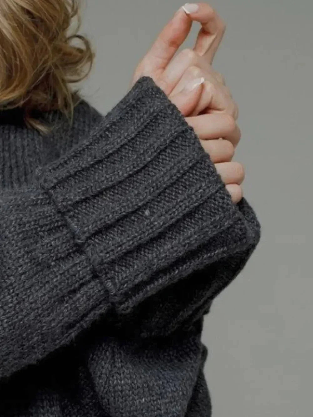 Pocketed Open Front Dropped Shoulder Cardigan - Johns Direct