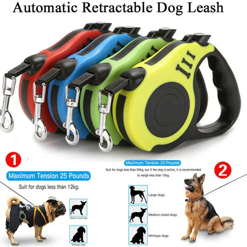 Smart Retract Dog Leash & Collar - Johns Direct