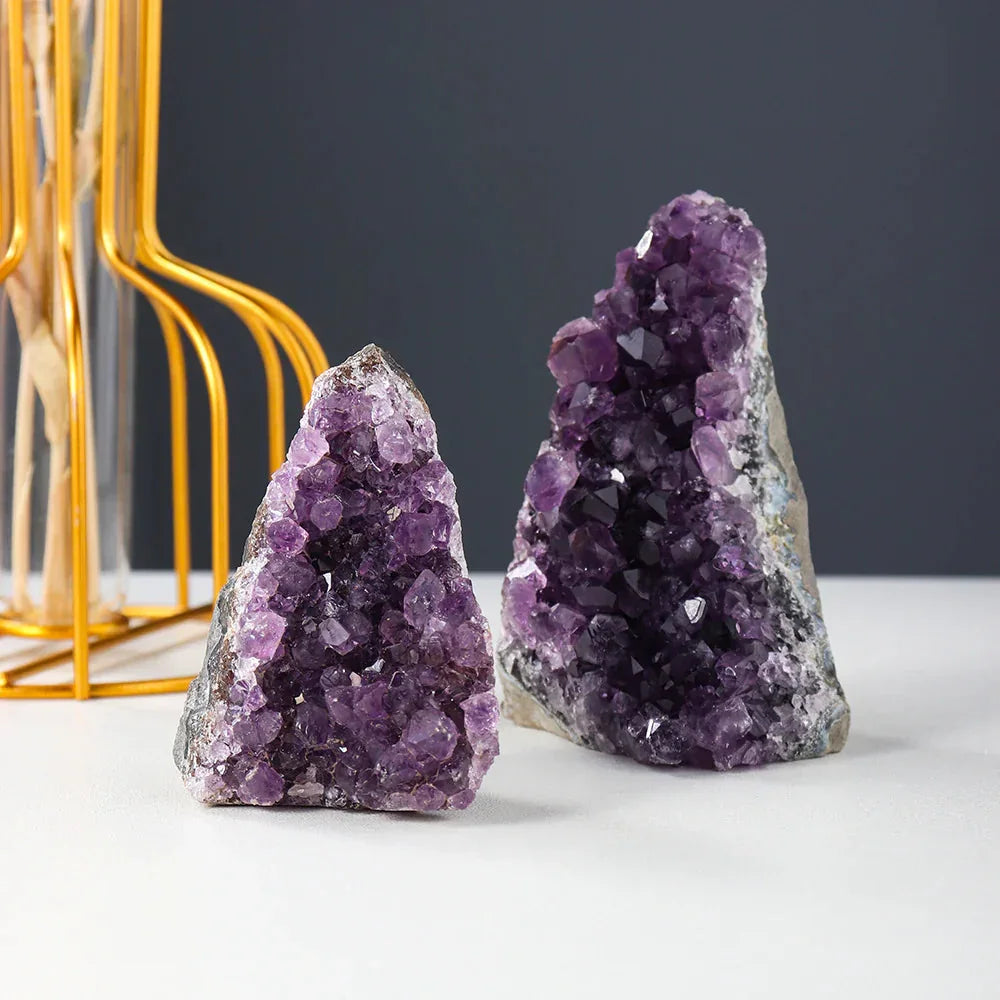 Natural Amethyst Cluster Decoration - Johns Direct