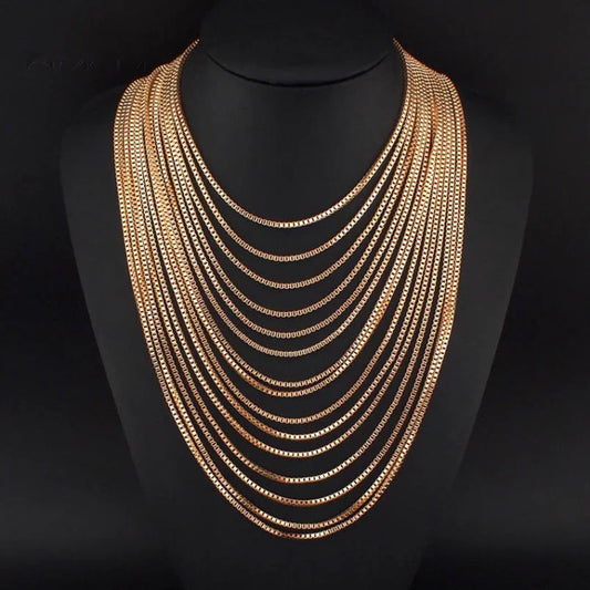 UKEN Female Multi Layers Gold Color Chain Necklaces Fashion Pendants Statement Necklaces Women Dress Accessories Collares - Johns Direct