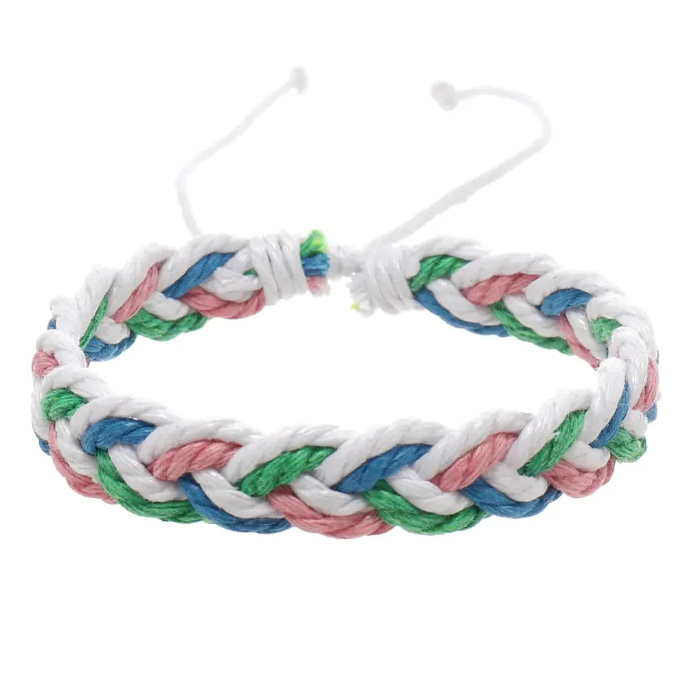 Artisan Wave Cotton Bracelet - Johns Direct