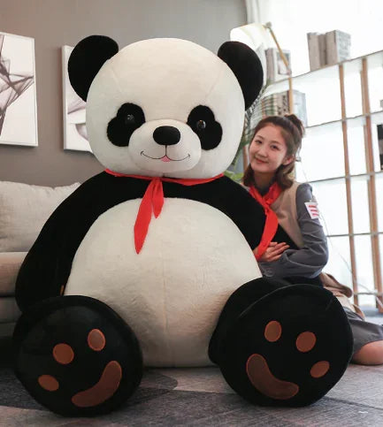 Giant Cute Panda Bear Plush Doll (Single Item) - Johns Direct