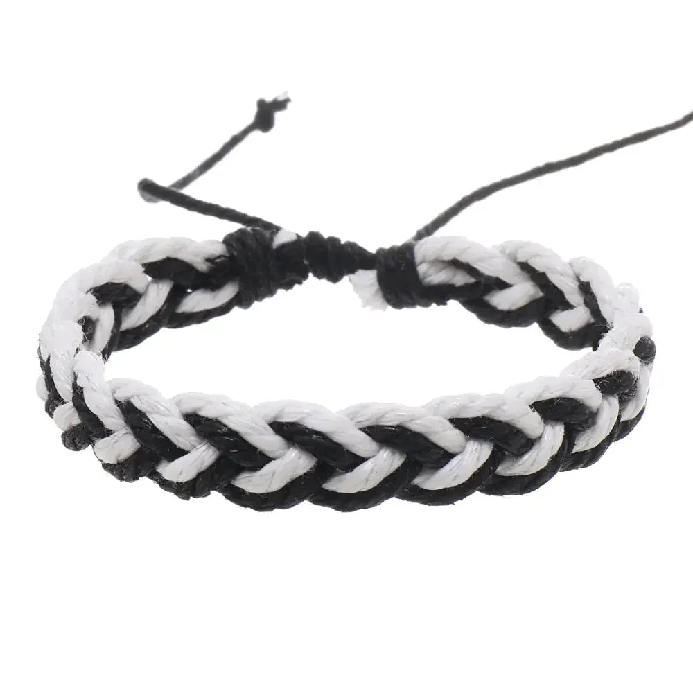 Artisan Wave Cotton Bracelet - Johns Direct