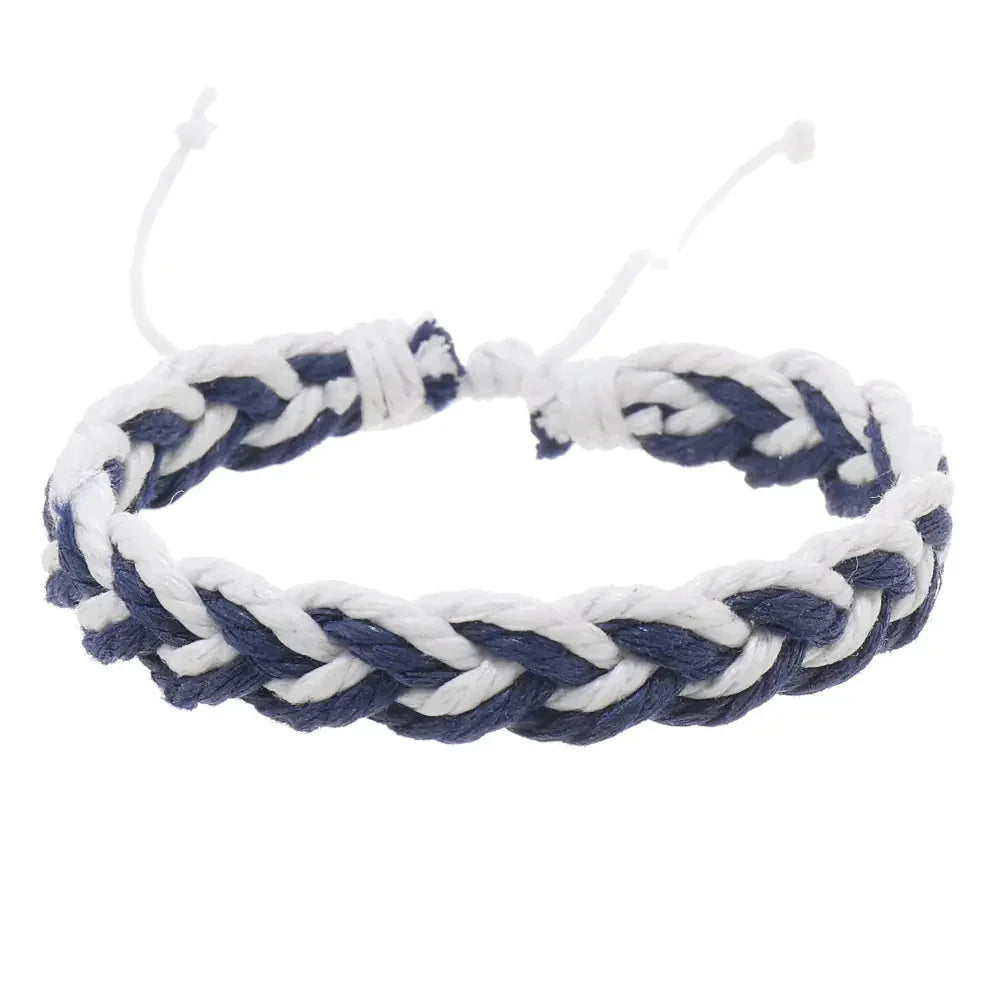 Artisan Wave Cotton Bracelet - Johns Direct