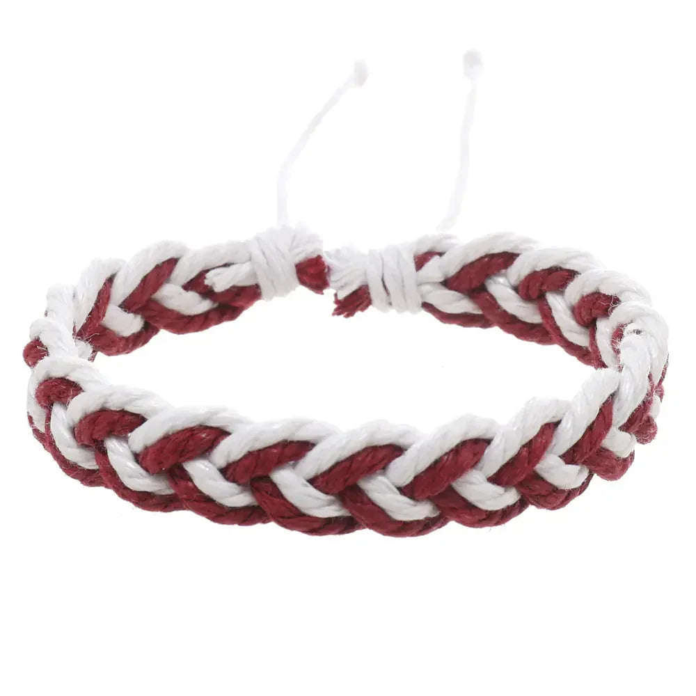 Artisan Wave Cotton Bracelet - Johns Direct