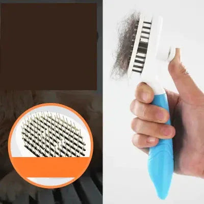 Self-Cleaning Pet Brush for Dogs and Cats - Johns Direct