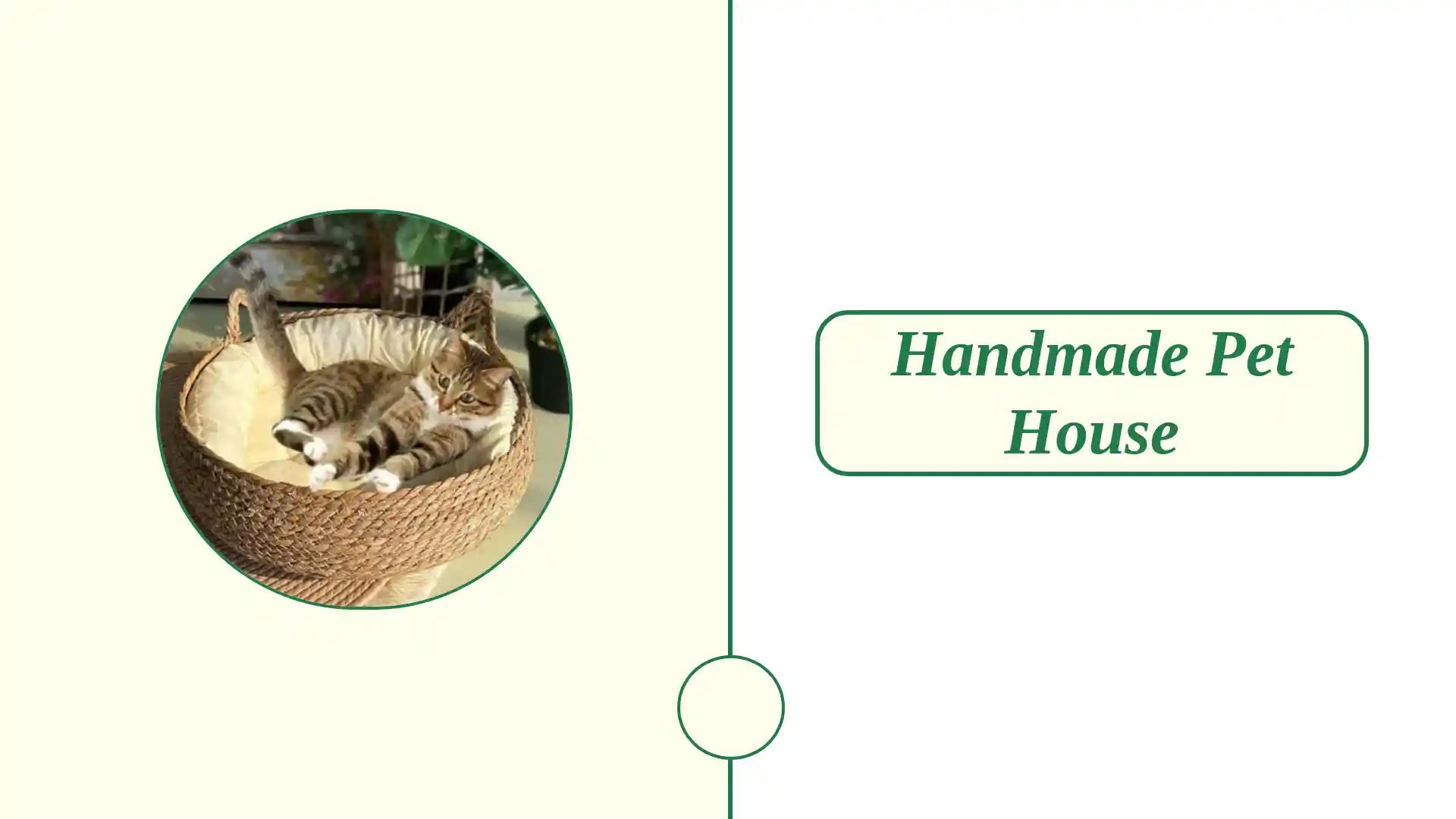 Handmade Pet House by@Outfy