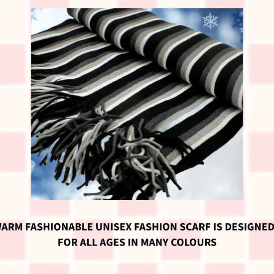 Beautiful Warm Fashionable unisex Fashion Scarf is designed as suitable for all ages in many Colours by@Outfy