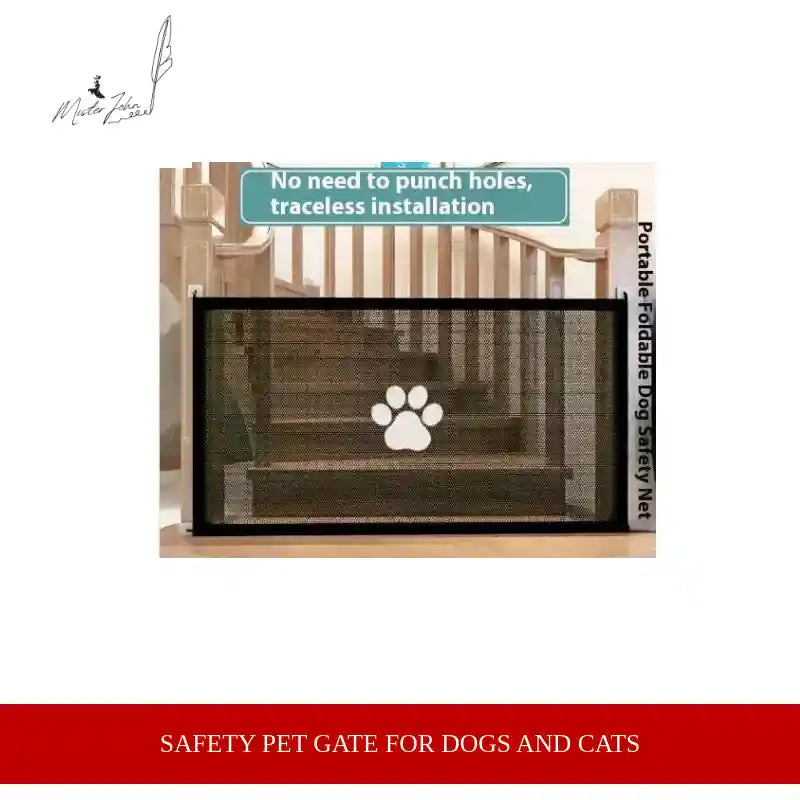 Safety Pet Gate for Dogs and Cats by@Outfy