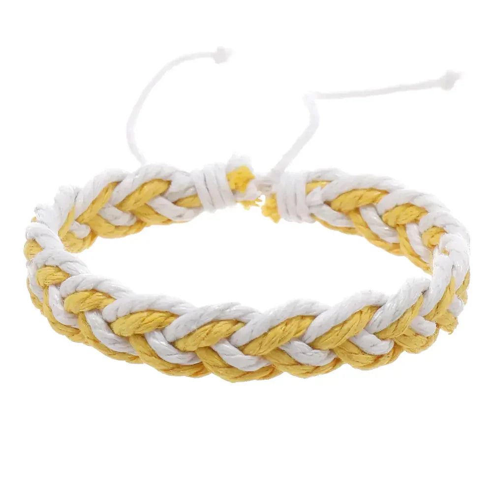 Artisan Wave Cotton Bracelet - Johns Direct