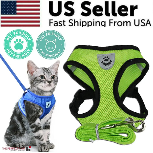Reflective Adjustable Pet Harness - Johns Direct