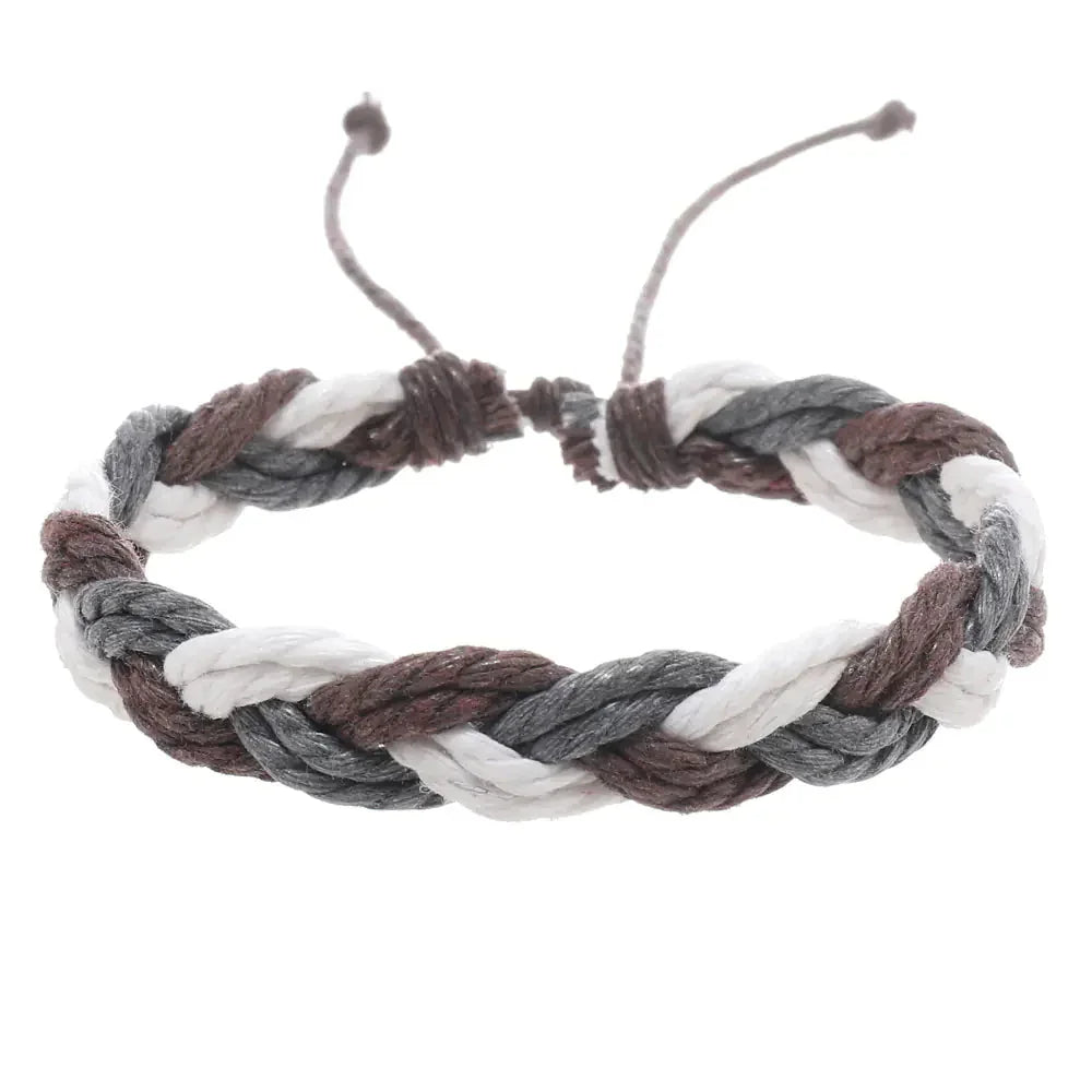 Artisan Wave Cotton Bracelet - Johns Direct